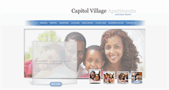 Desktop Screenshot of capitolvillageapts-mi.com